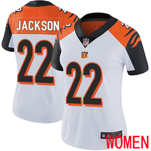 Cincinnati Bengals Limited White Women William Jackson Road Jersey NFL Footballl #22 Vapor Untouchable->youth nfl jersey->Youth Jersey